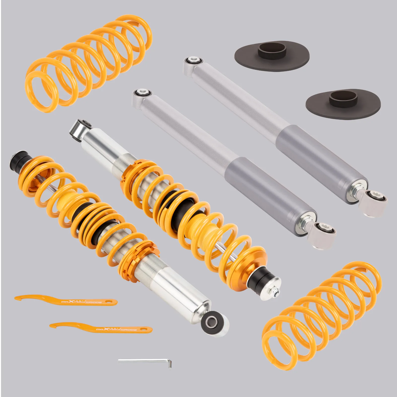 

Front & Rear Strut and Coil Spring Assembly For Lincoln Navigator 98-02 4WD Suspension Air Spring to Coil Spring Conversion Kit