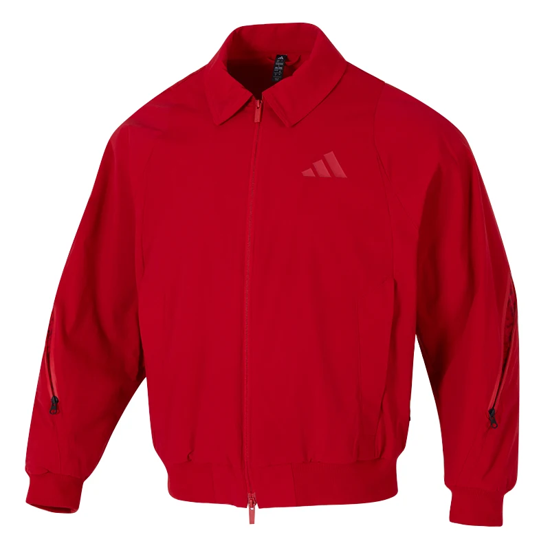 

Adidas Мужская см Wv Jkt Куртка с воротником-стойкой Спортивная ветрозащитная повседневная куртка Jz4193