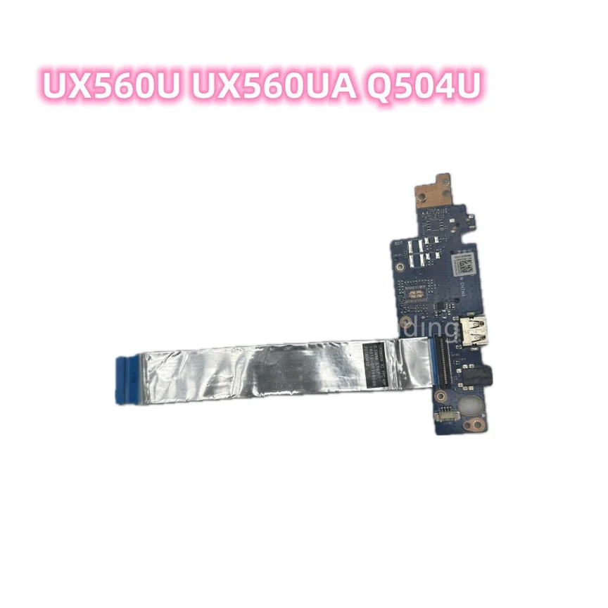 

Плата для ASUS UX560U UX560UA Q504U IO Плата USB аудио SD кардридер порт плата с кабелем