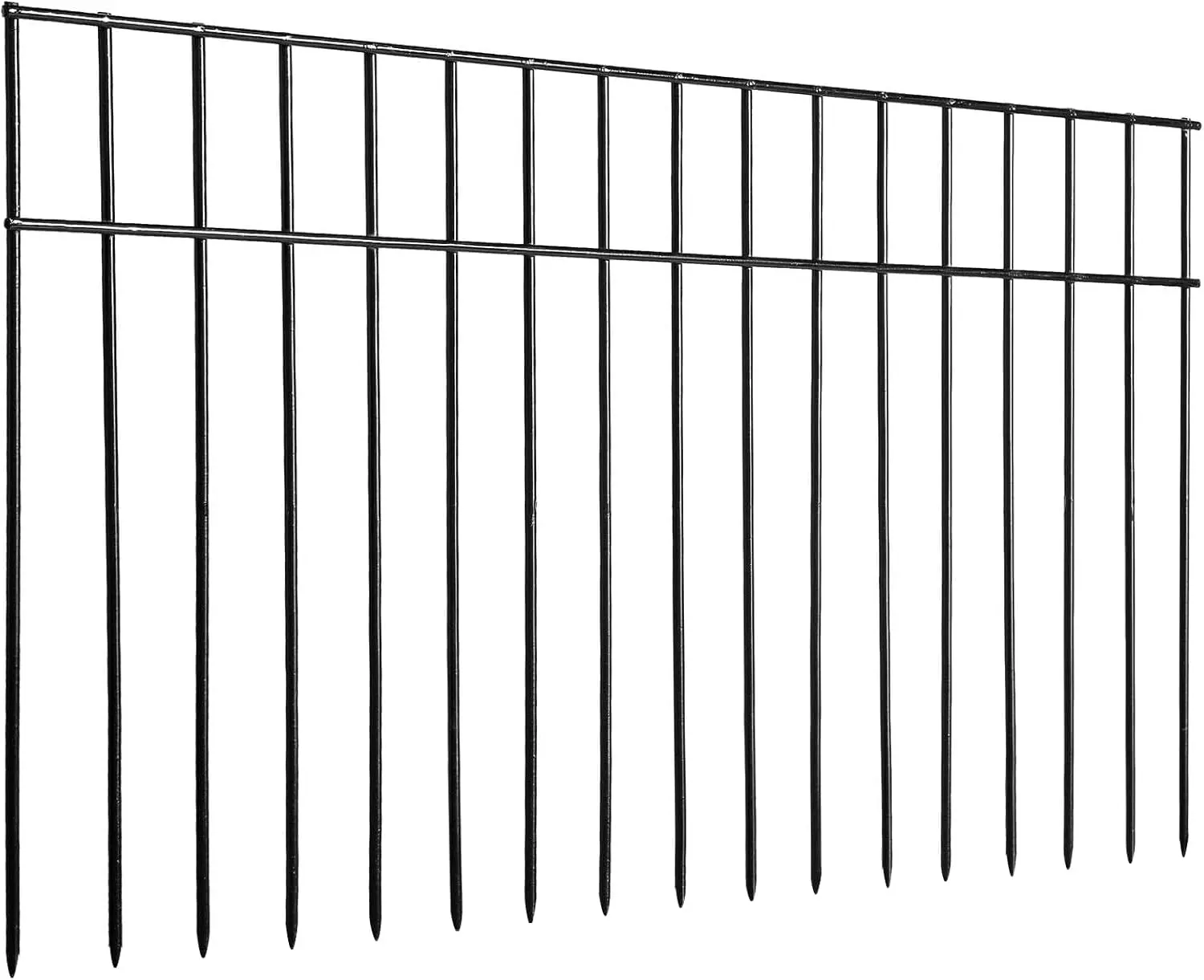 

Small/Medium Animal Barrier Fence,15 Pack 24 in(L)X 15 in(H) Underground Decorative Garden Fencing