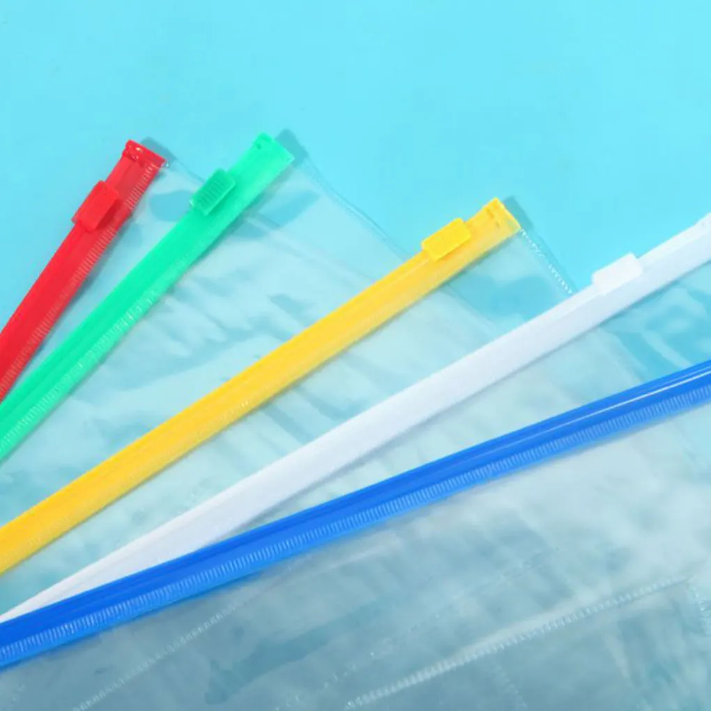 25piece Transparent Fastener Bags - Waterproof And Durable Storage Solution For School And Office Extensive Small Window
