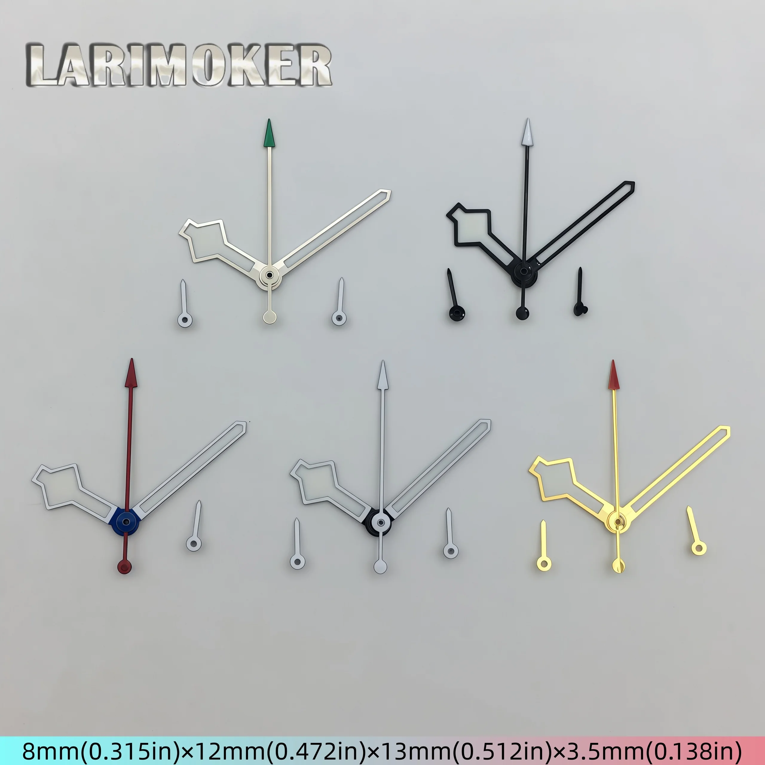 VK64 Snowflake Pointer, Available In 6 Colors, Suitable for Replacing Parts Of VK64 Quartz Movement Watches