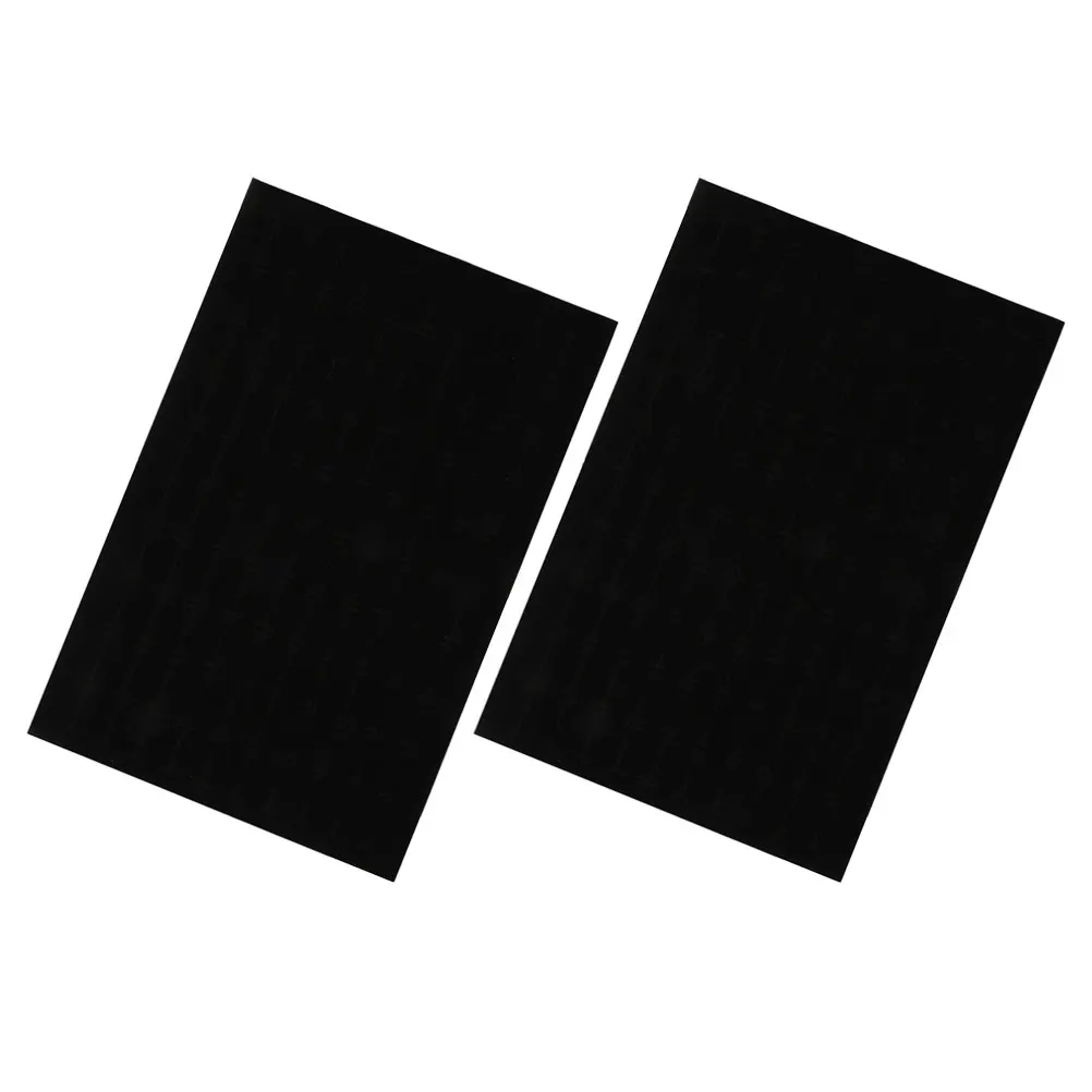 

2pcs Box Inserts Pad For Ring Earring Display Storage Organizer Soft Tray Showcase Sponge Jewelry Insert Ring Holder Earring