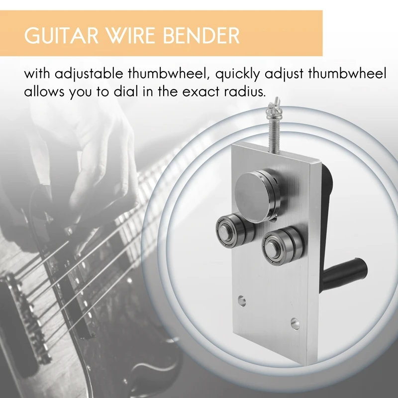 Fret Bender Wire Bending And Straightening Luthier Tool For Guitar Bass