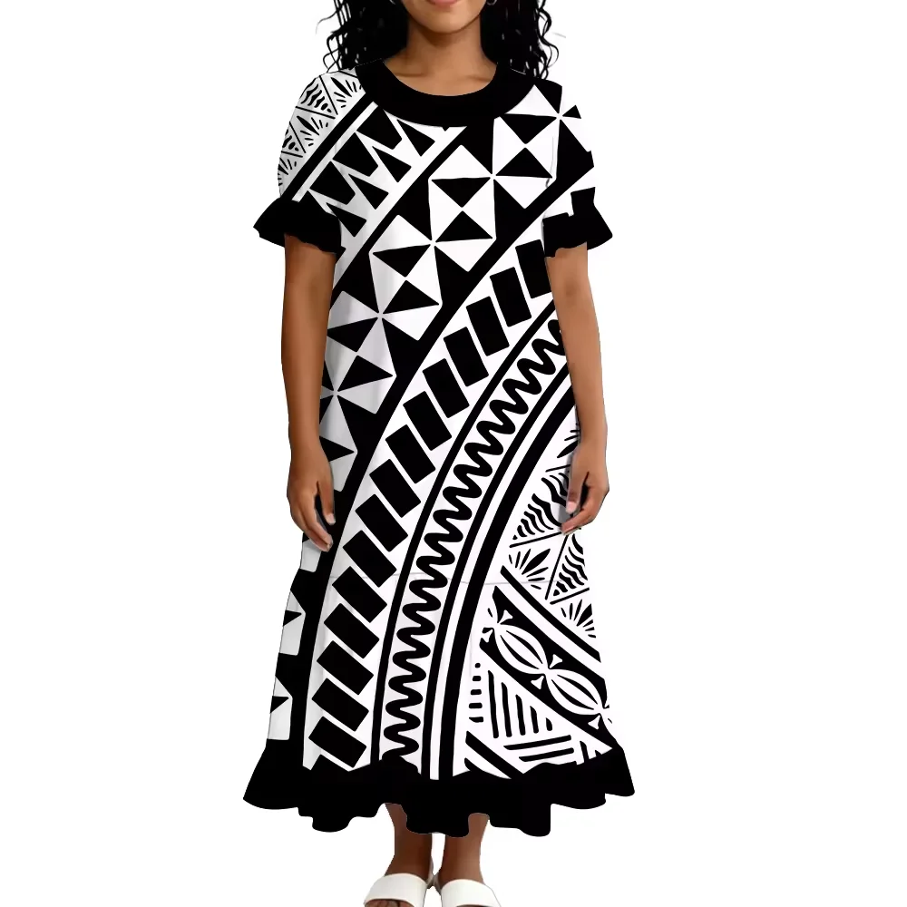 Best Selling Custom Samoan Design Mens Summer Short Sleeve Shirt Polynesian Tribal Print Big Size Men Casual Comfort Shirt
