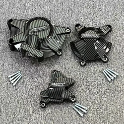 FOR YAMAHA YZF R1 2009 2010 2011 2012 2013 2014 Engine Protective Cover Case Carbon Fiber Printing
