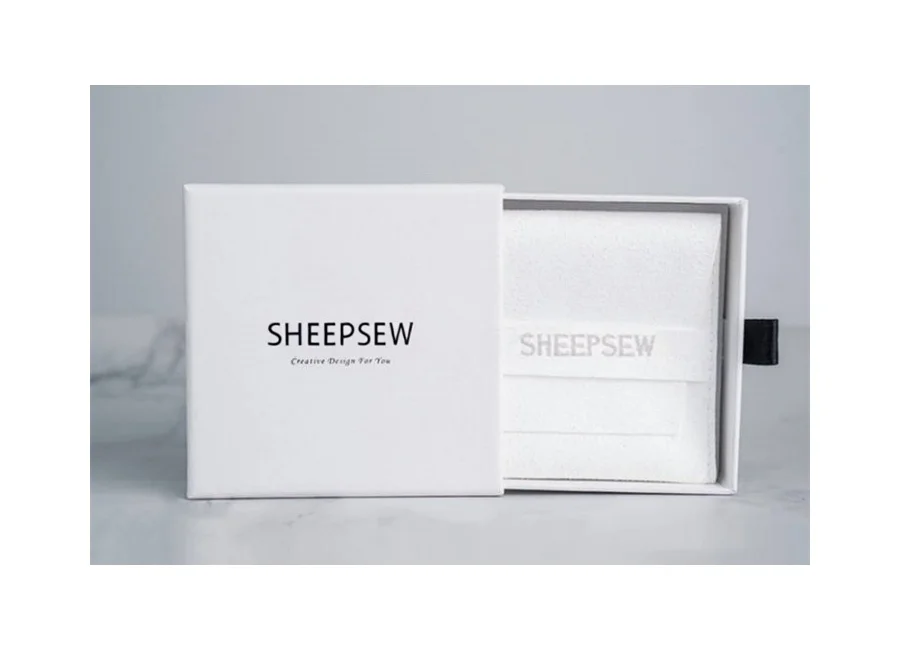 

Изготовленная на заказ упаковочная коробка для ювелирных изделий с принтом мусора, розовая, белая, выдвижная подарочная коробка для бумажного ящика, упаковка для сережек, браслета