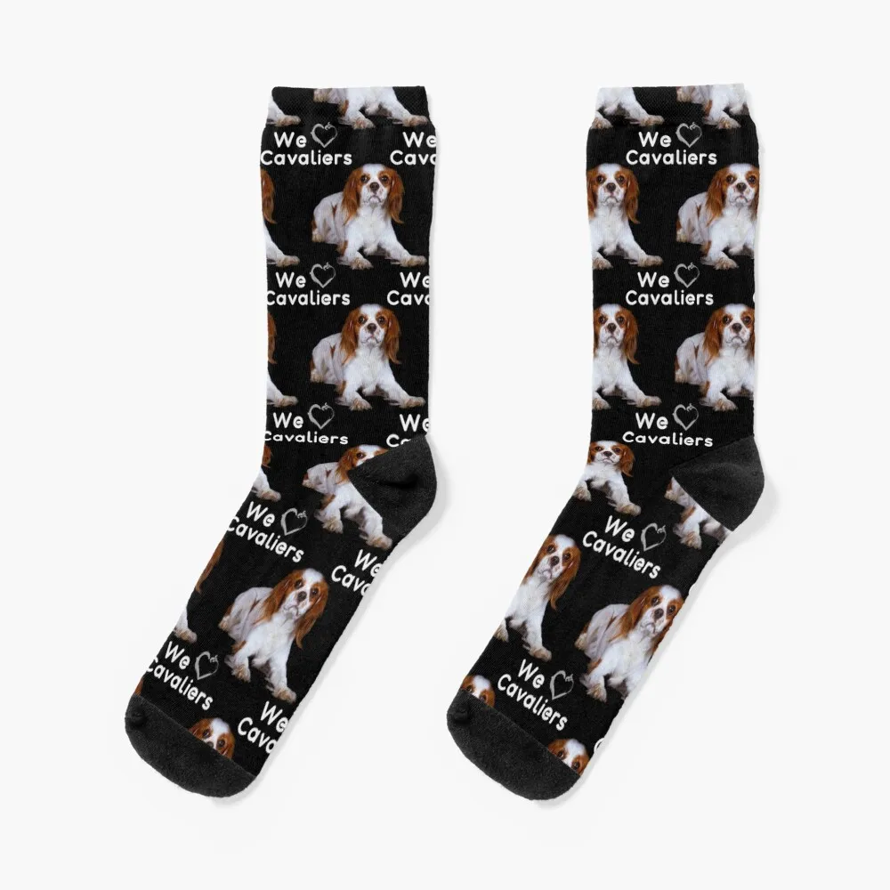 Cavalier King Charles Spaniel Patterns Socks sheer gifts Heating sock new year Socks Men Women's