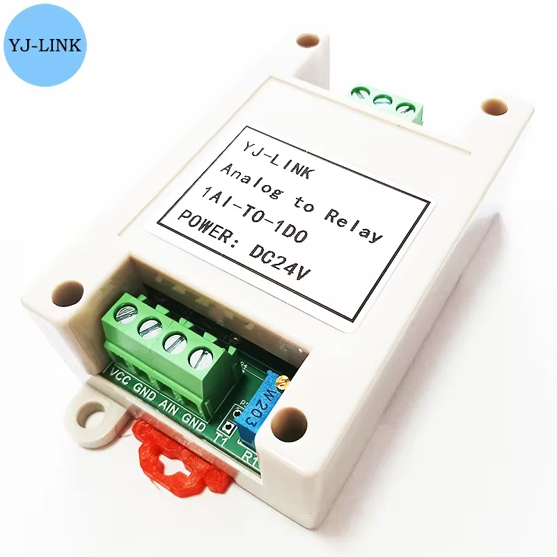 Analog Signal Trigger Relay Output Adjustable 0-20mA/4-20mA Current 0-10V Voltage Control Relay Module
