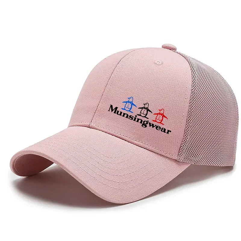 Korean Munsingwear Brand Sports Baseball Cap UV Protection Outdoor Camping Duckbill Cap Suitable Men&Women Adjustable Casual Cap