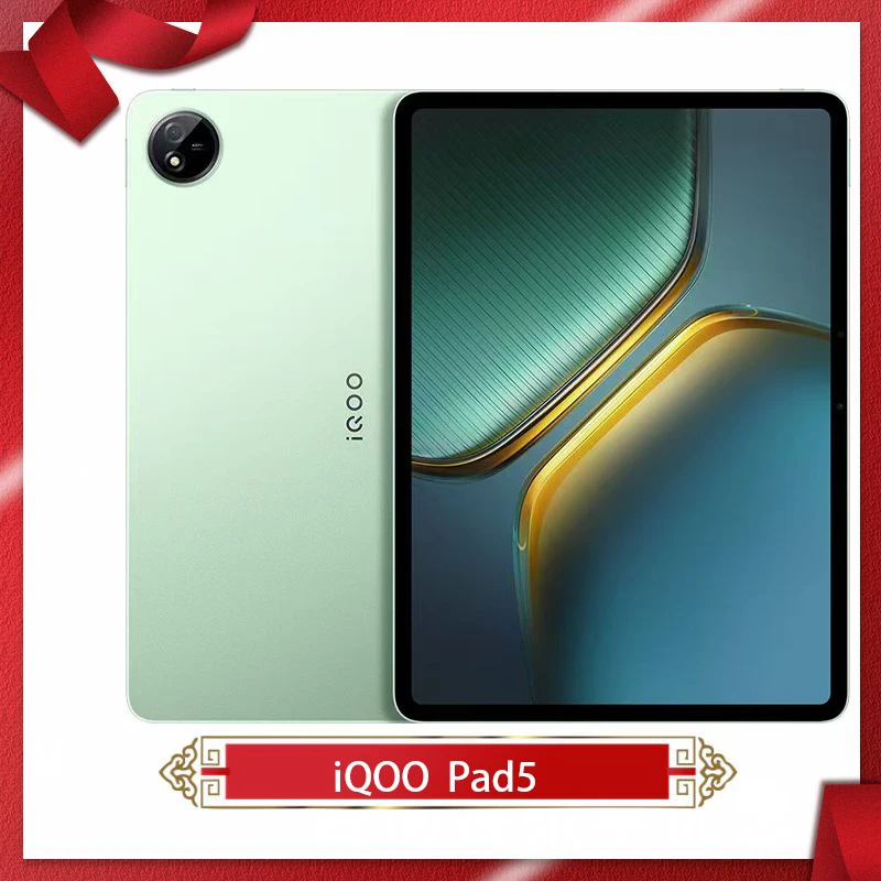 جديد وأصلي IQOO Pad 5 WIFI نسخة MTK الأبعاد 9300 + 12.1 بوصة LCD 144 هرتز 44 واط شاحن سريع 10000Mah 8MP كاميرا Type-C Pad5