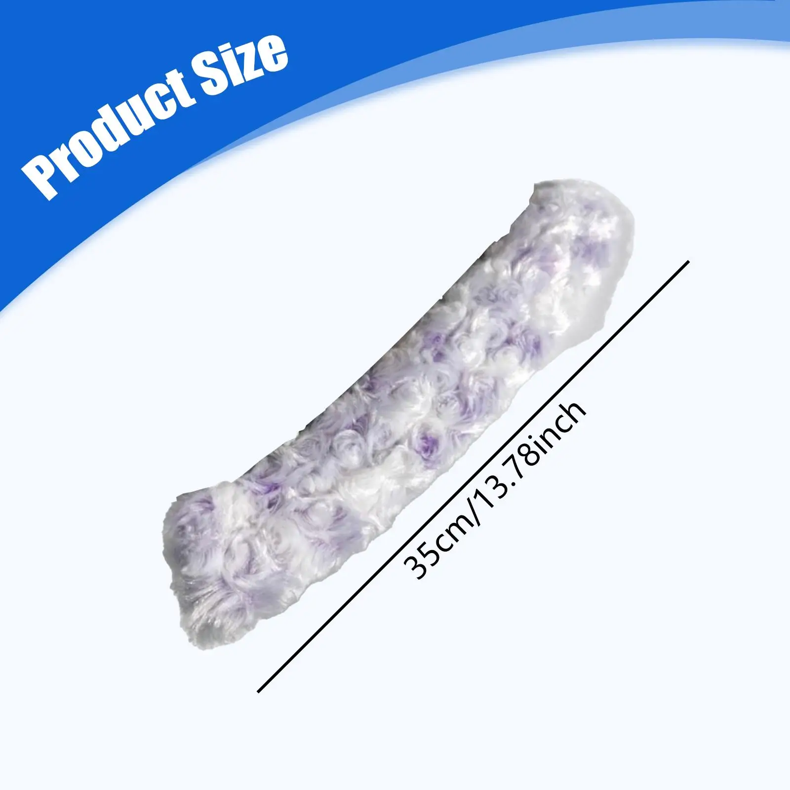 Artistic Skating Blade Cover Velvet Plush Protector for Ice Skates Moisture Absorbing Hockey Skate Supplies