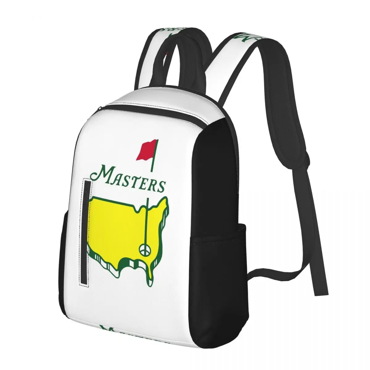 Masters Tournament Augusta National Golf Mens ShortBackpack School Bag Hiking Travel Daypack for Men Women Bookbag Shoulder Bags