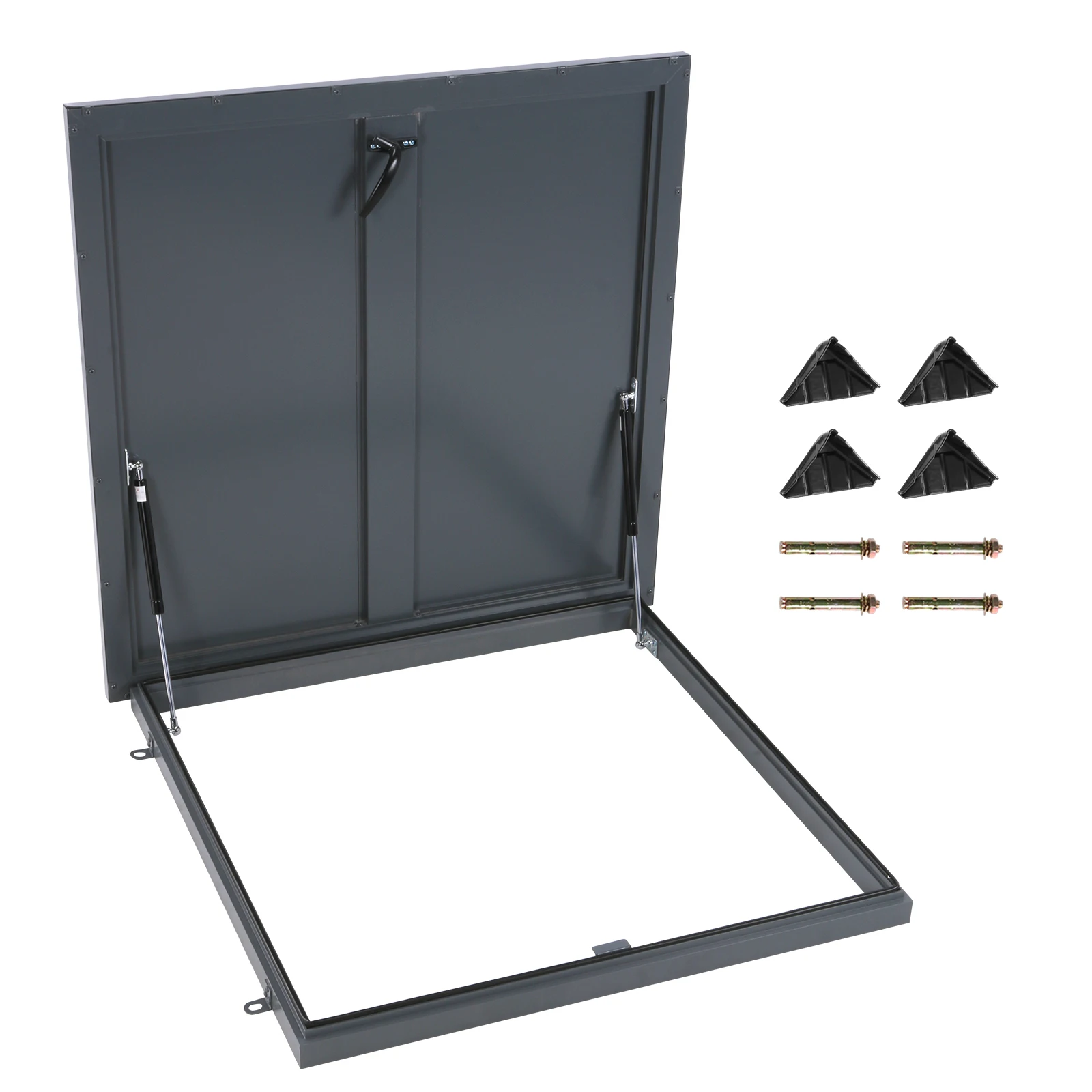 

Металлический люк-капот 35.83x35.83 дюйма, водонепроницаемый, с газовым амортизатором и ручкой, для подвалов, церноханов, домов, чердаков