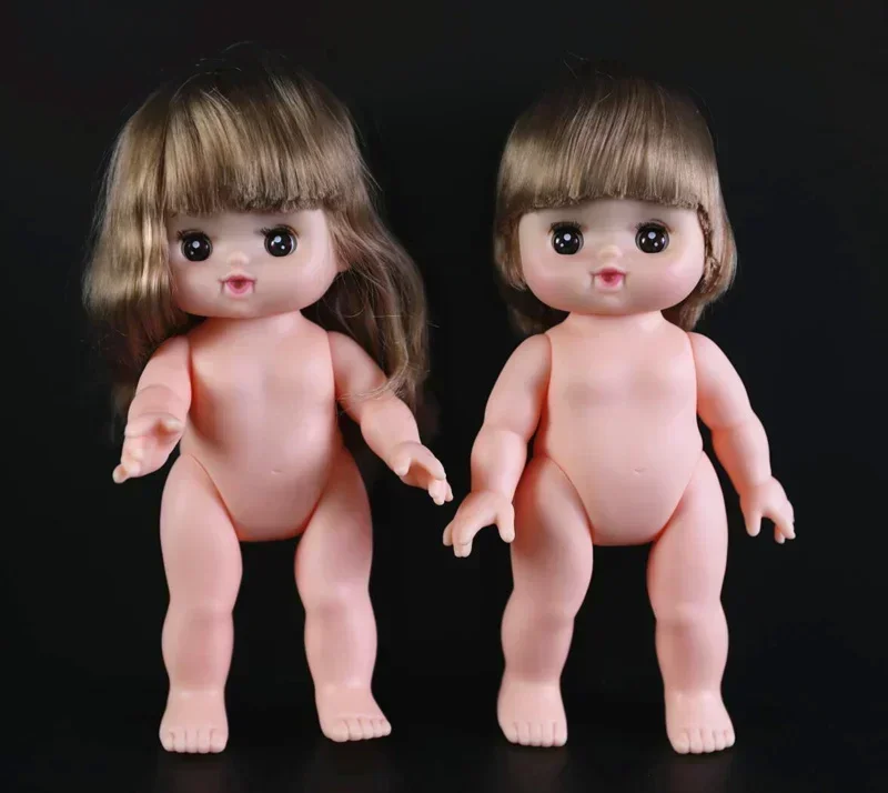 [Nuevo] Linda muñeca de niña de pelo largo y pelo corto de 25cm, muñecas Reborn de princesa, muñeca recién nacida, modelo de figuras, regalo para niña