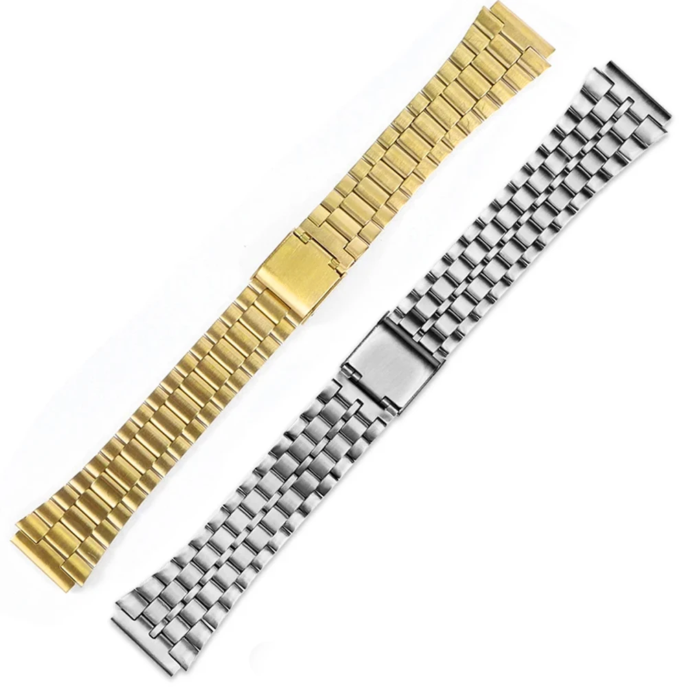 Vintage-Uhrenarmband aus Metall für Casio SGW400 F91W F84 F105/108/A158/168 AE1200/1300, hochwertiges 18-mm-Edelstahl-Armband – Detail 34