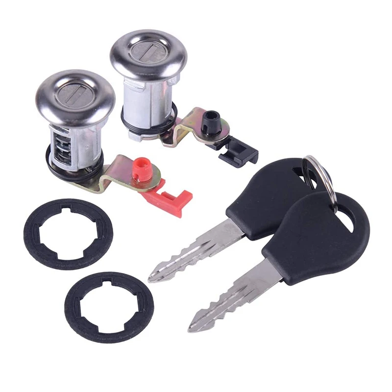 Newcar Left And Right Car Door Lock Kit With Key Car Door Lock For Nissan Pickup Pathfinder 1987 -1991 80600-01G25