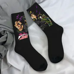 Dio Brando And Jotaro Kujo Socks Winter Stockings Fashion Men Warm Soft Socks Graphic Running Anti Skid Socks