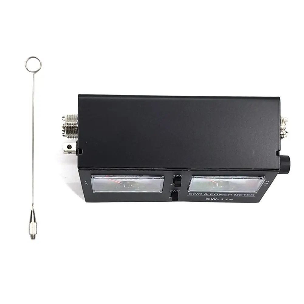 

SW114 Analog Meter for VSWR RF Power and Field Strength Test with Forward Reverse Switches for CB Antenna Coax