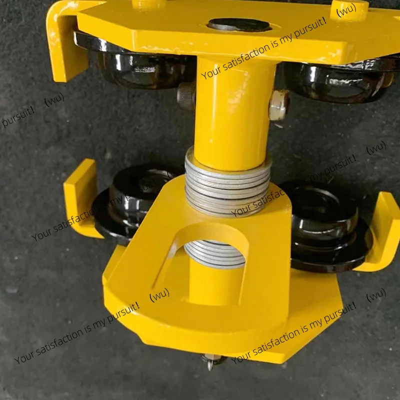 

Anti-collision trolley I-beam chain hoist Monorail trolley 0.5/1/2 tons trapezoidal anti-collision sports car