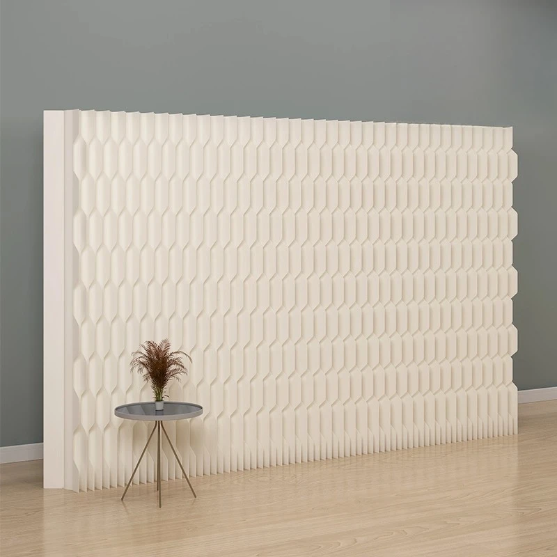 Screen partition office simple self-installed partition wall window background paper wall beauty salon partition board Internet
