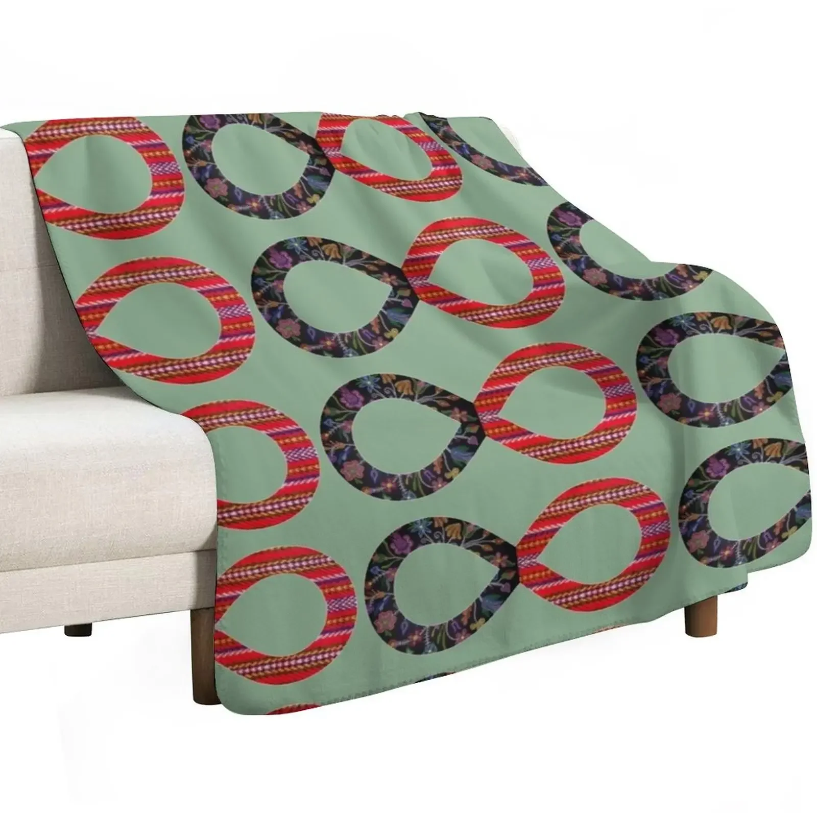 M??tis Infinity Throw Blanket Sofas Quilt Soft Big Thins Warm Decorative Beds Blankets