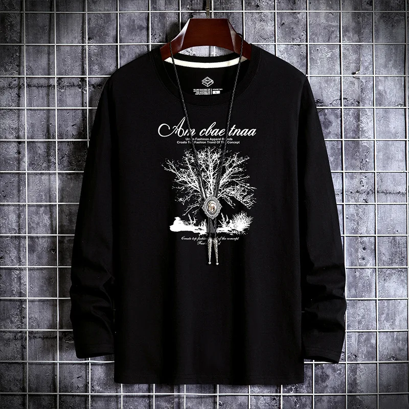 

Summer Men Tops Plus Size S-6XL Loose Short Sleeve Breathable Cotton Man Tshirt Men's Casual Vintage Print T-shirts