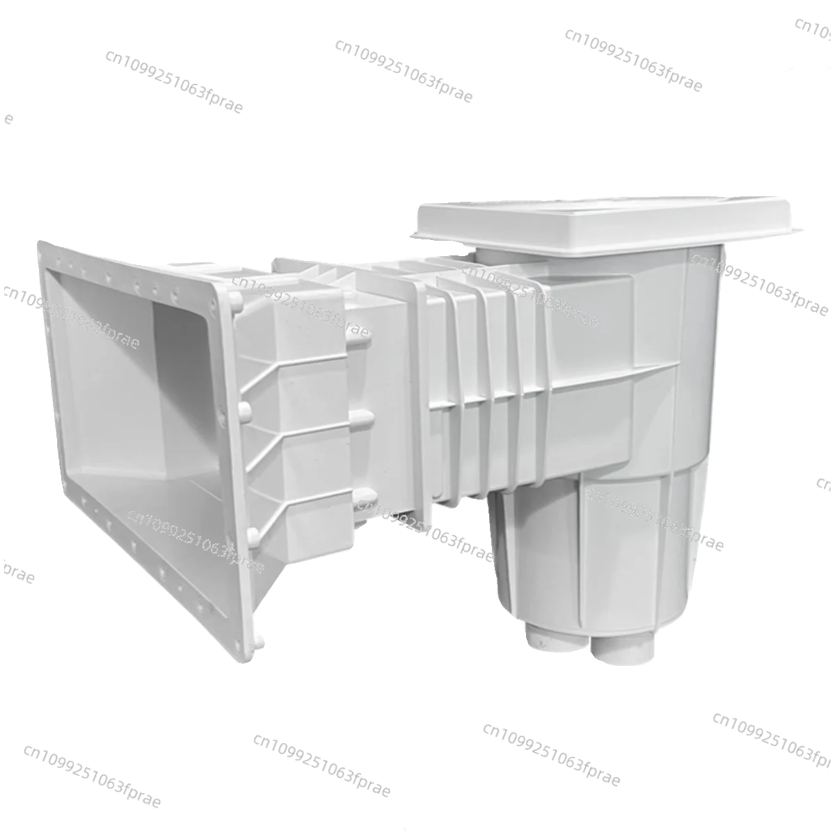 Swimming pool skimmer Fallen leaf collector Water surface cleaning slag separator Film pool ABS injection molding skimmer