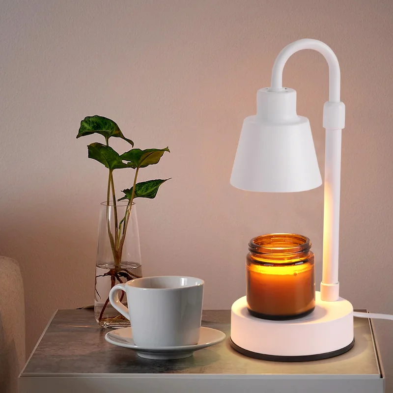 Vintage Liftable Wax Melt Lamp with Timer No Flame Candle Warmer Gift Light