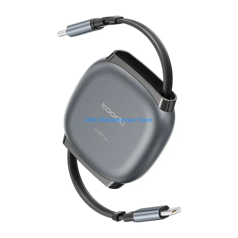 100W Type C Fast Charging Cable, 480Mbps USB C to USB C Data Cord with Small Carry Case for Travel Desk and Commute Charging