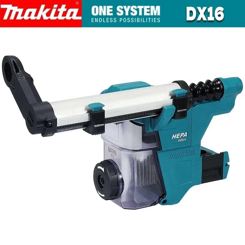 Makita Dx06 Dx08 Dx12 Dx15 Dx16 Coletor de Aspirador de pó Broca Elétrica Martelo Extrator de Poeira Sistema de Fixação Filtro Hepa