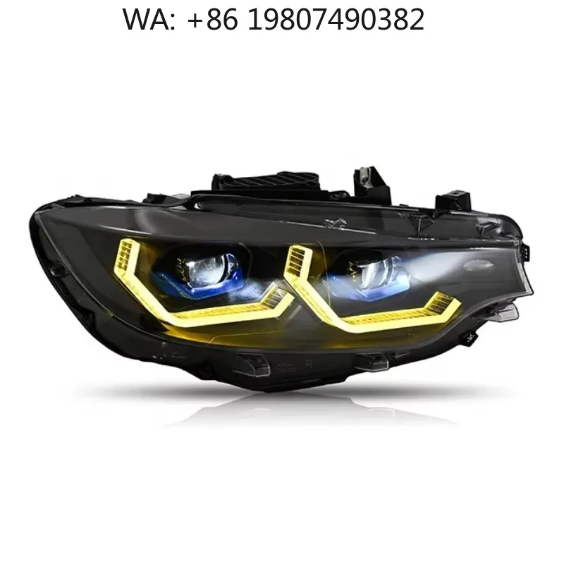 6500K Dual Color DRL Headlight, 8000LM High Brightness  Lamp, 12V Retrofit Auto Facelift Styling Accessories