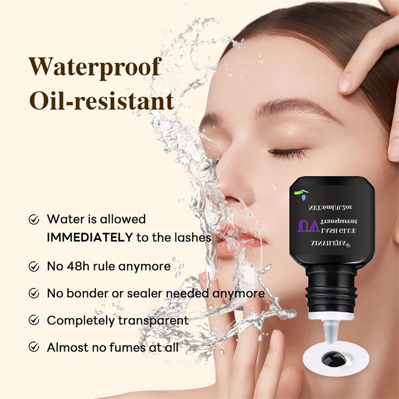 Cola UV TPO Free 6ml para exte - Eyelash Extension Glue For Sensitive Eyes avaliação e preço