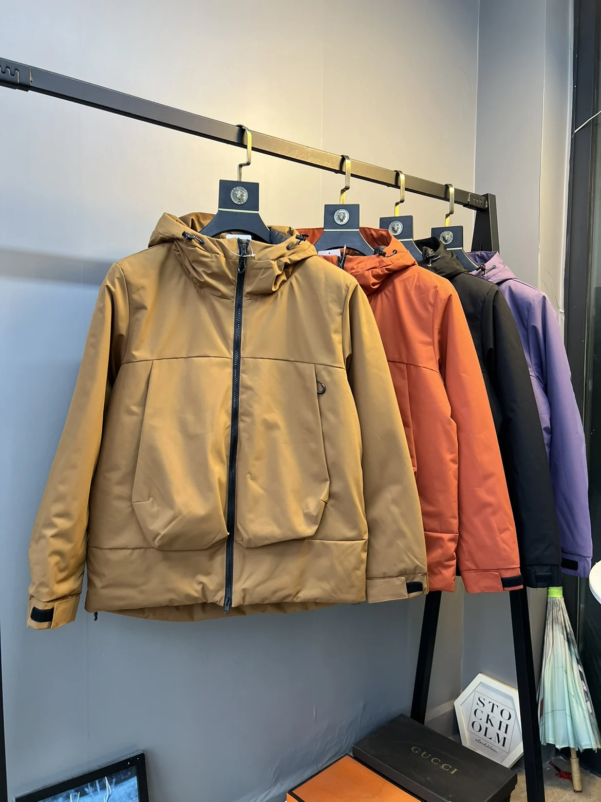 

Утепленная зимняя мужская хлопковая куртка Long Fly с капюшоном, водонепроницаемая, модная, городская, приталенного кроя