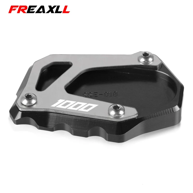 Motorcycle For Suzuki GSXS GSX S GSX-S 750 950 1000 F GT Side Stand Enlarger Kickstand Extension Support Plate Pad Accessories