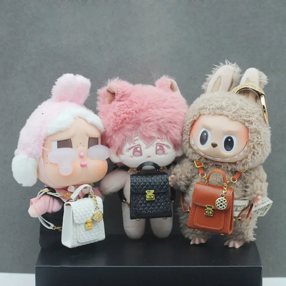 Hot Senior Labubu BJD Doll Luxury Bag Handmade Set DIY Doll Backpack Replacement Clothing Accessories in Stock