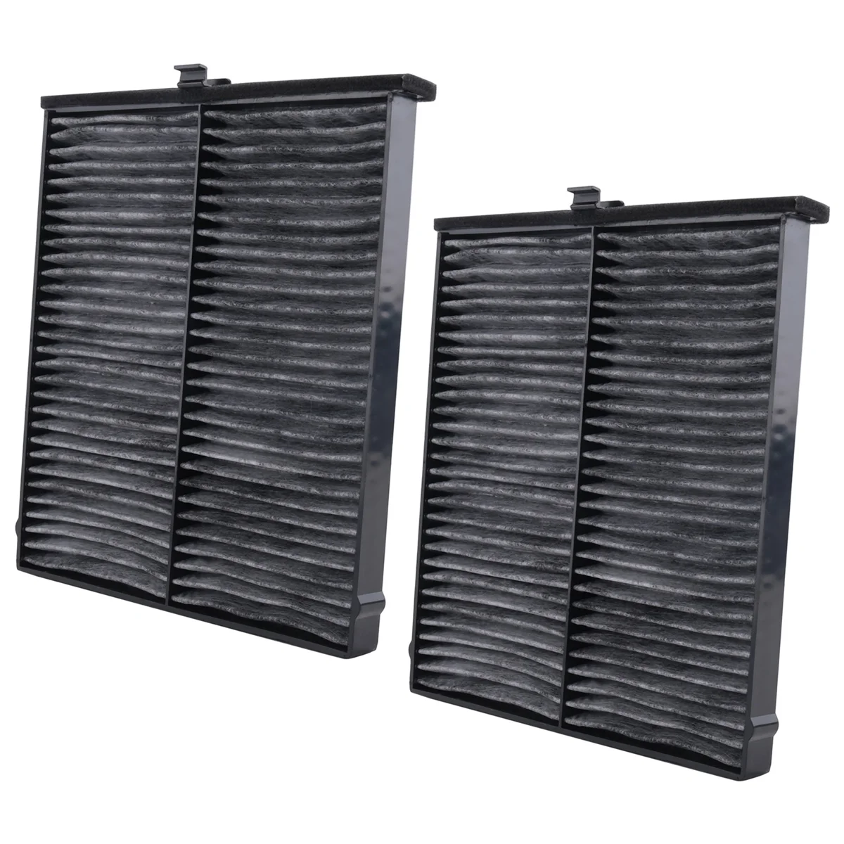 2Pcs Car Cabin Air Filter Air Conditioner Grid for Mazda 3 (2014-2018) Mazda 6 (2014-2020) CX-5 (2013-2020) KD45-61-J6X