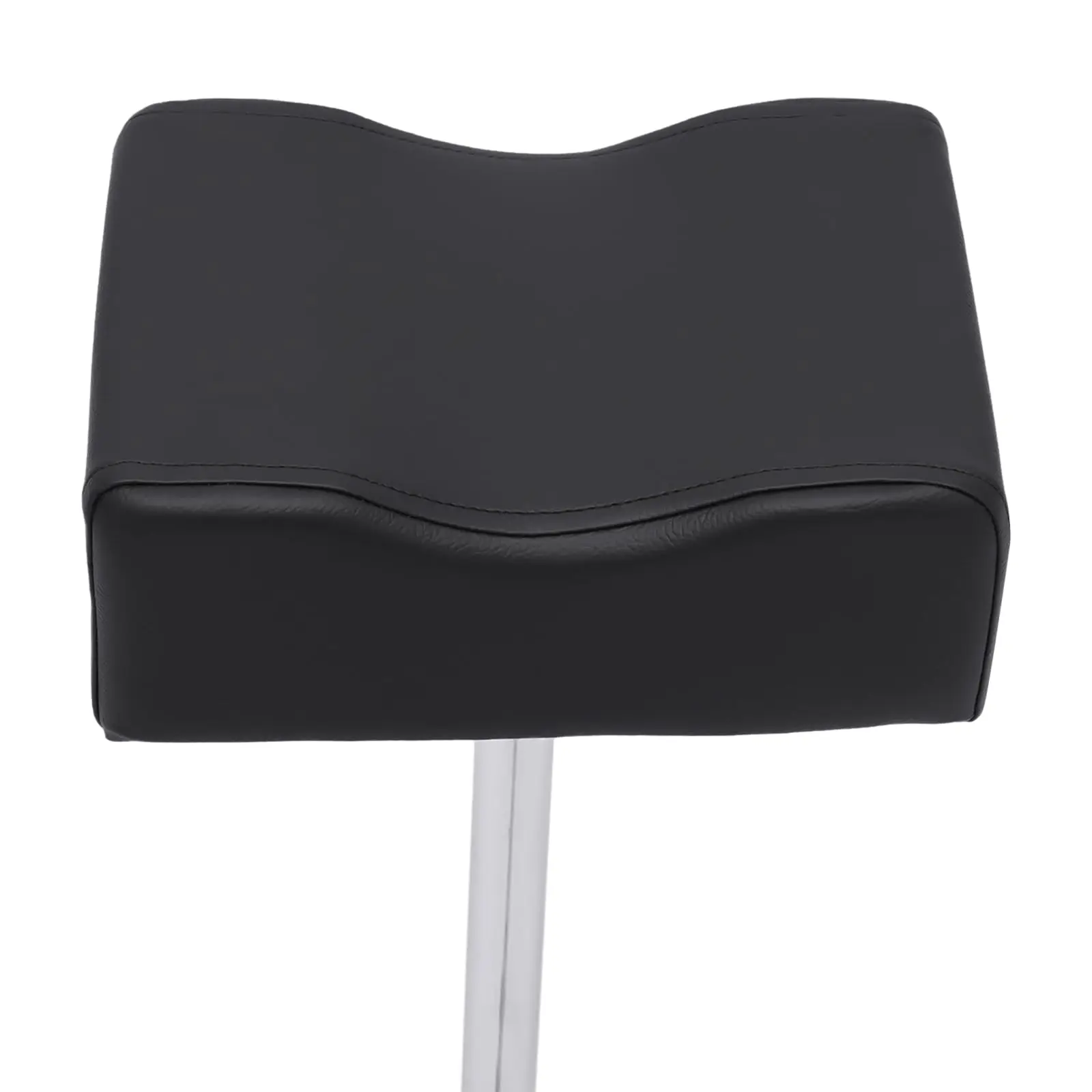 Стул с подставкой для ног для педикюра, табурет для педикюра с подушечкой из ПВХ с Foegna, регулируемая по высоте и длину, дизайн с пазами, отдельно стоящая нога