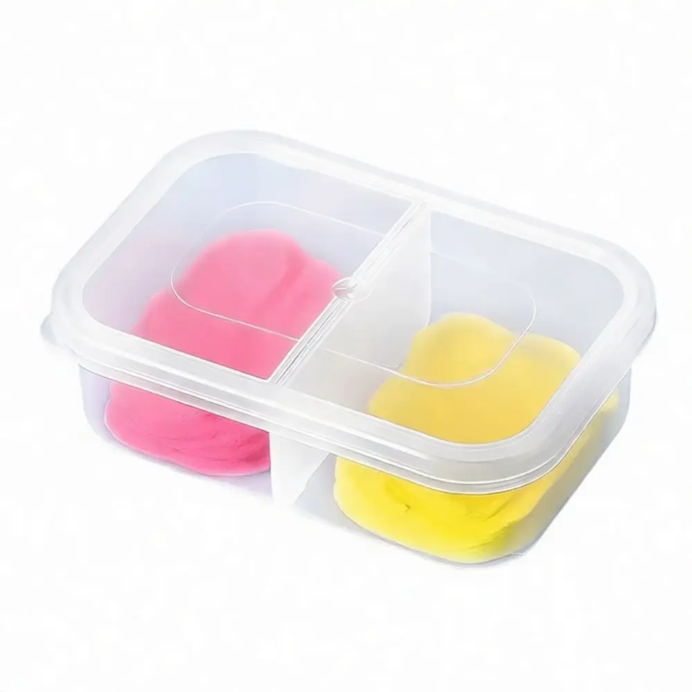 Clear Plastic Sorting Containers For Slime Clay Putty Storage Craft Organizer Boxes For DIY Crafting Tools