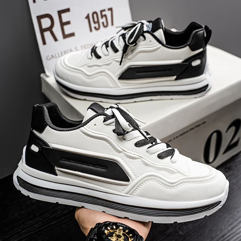 Fashion Men's Sneakers 2025 New Comfortable Breathable Casual Running Shoes Outdoor Soft Sole Training Shoes for Men Zapatillas image 2