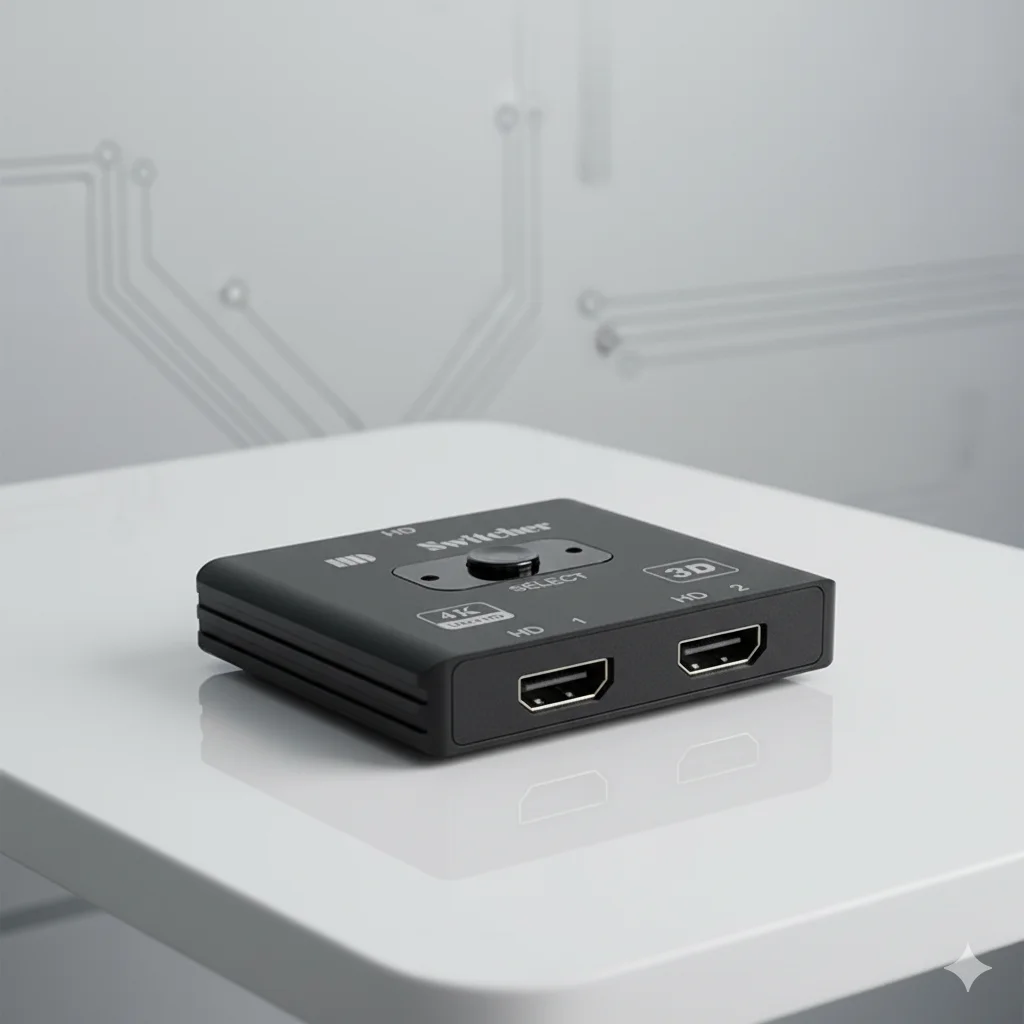 

4K HDMI-Compatible Switch Splitter Bi-Direction 1x2/2x1 HDMI-compatible Switcher 2 in1 Out for PS4 TV Box Switcher Adapter