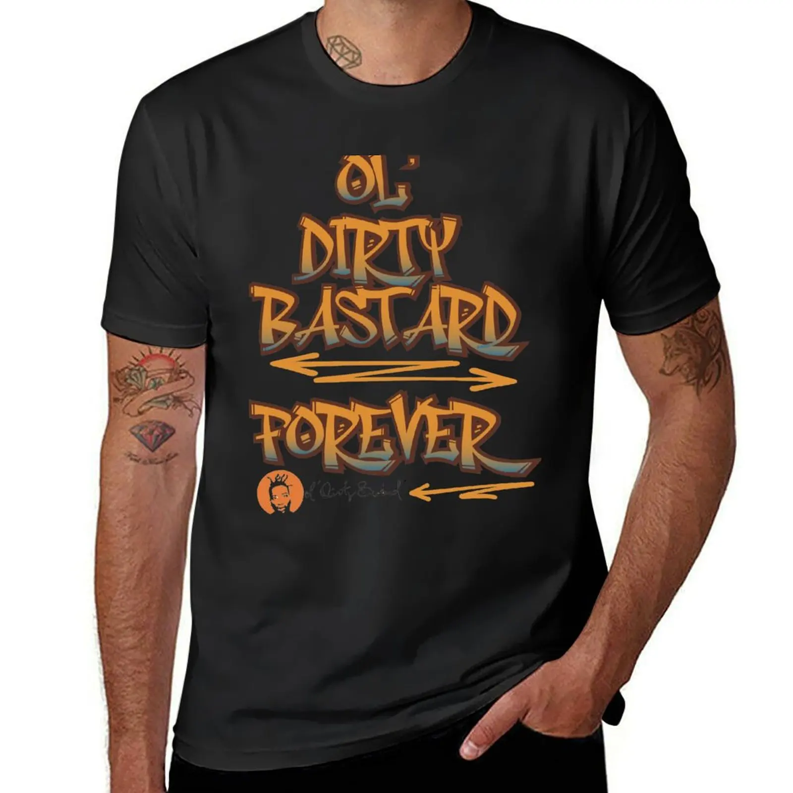 Ol' Dirty Bastard Forever T-Shirt summer top plus size tops anime clothes boys whites mens vintage t shirts