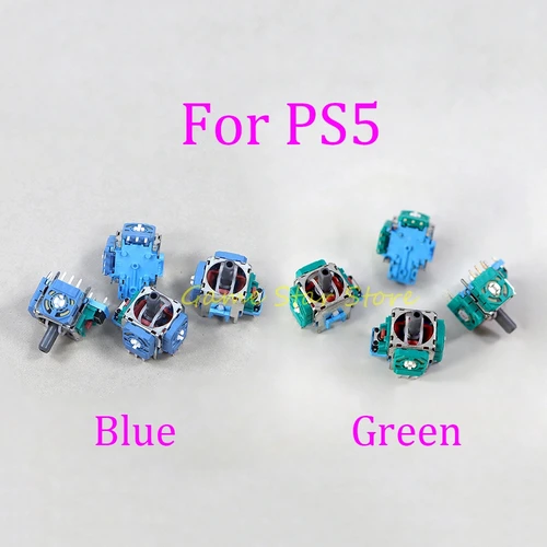 50 Uds. Joystick analógico 3D Original para Playstation 5 PS5 con módulo Sensor de palanca de mando ALPS 2,3 k