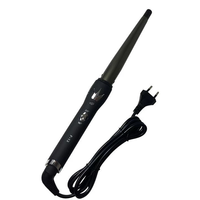 Rizadores De Cabello Curlers Conical Curling Iron Single Tube Ceramic Glaze Pear Flower Cone Electric Hair Curly : 110-240 - V