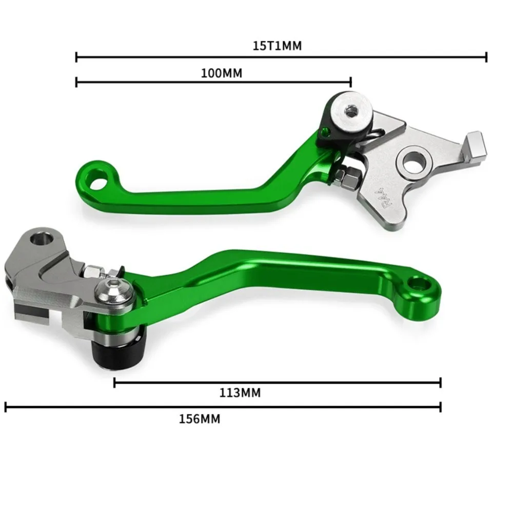 Pivot Brake Clutch Levers For Kawasaki KLX250 D-TRACKER 1998 1999 2000 2001 2002 2003 2004 2005 2006 2007 Brakes Handles Lever
