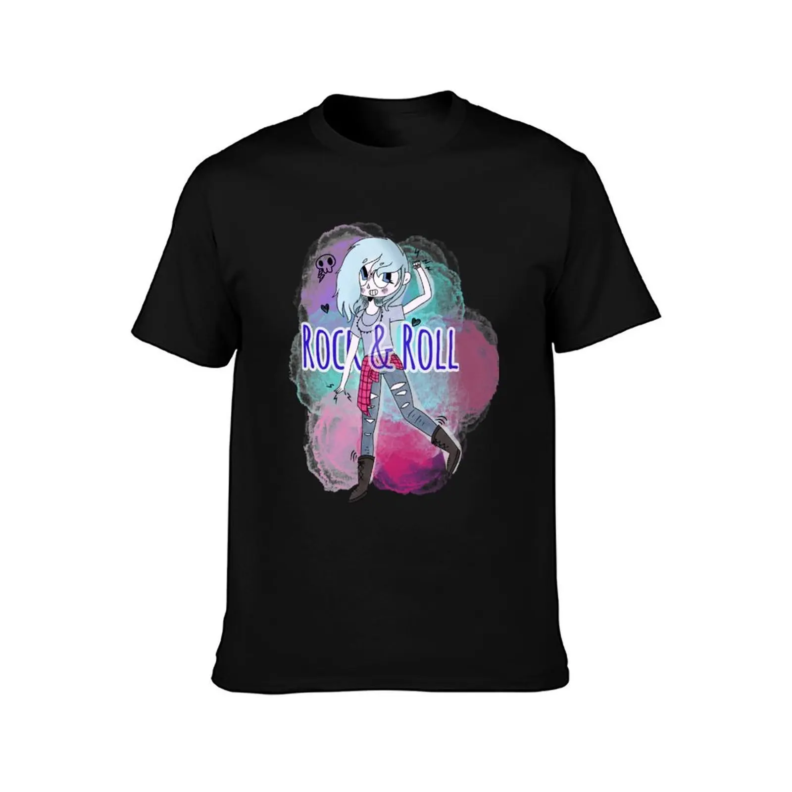 Rock & Roll- Just Dance Art T-Shirt t shirts for man cotton funny T-Shirt