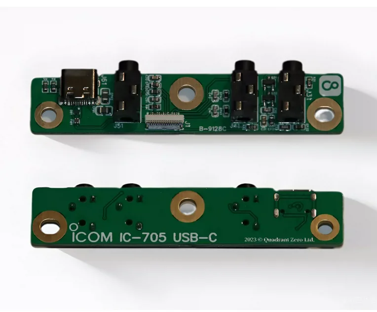 IC-705 USB-C Control Board Upgrade, Type-C Send Interface Replacement for Icom Transceiver Type-C USB-C ICOM IC-705