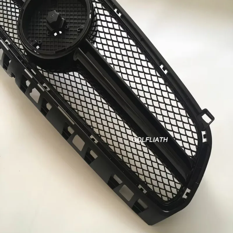 شبكة أمامية على الطراز A45 مناسبة لسيارة Mercedes Benz A-Class W176 A180 A200 A220 A250 قبل تجميل 2013 2014 2015 #4