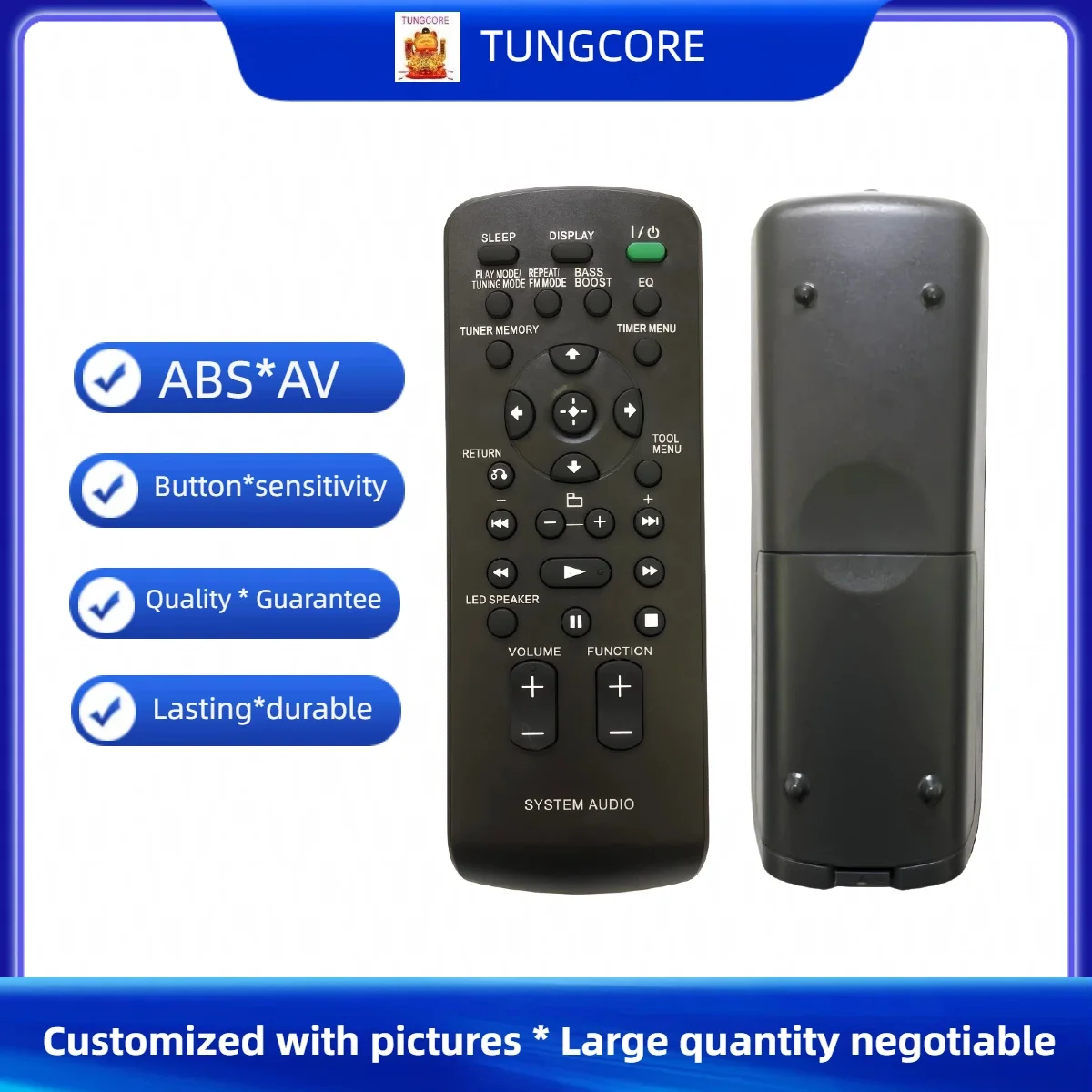New Remote Control For Sony Fst-Gtk11Ip Hcd-Fx300I Hcd-Mx50…