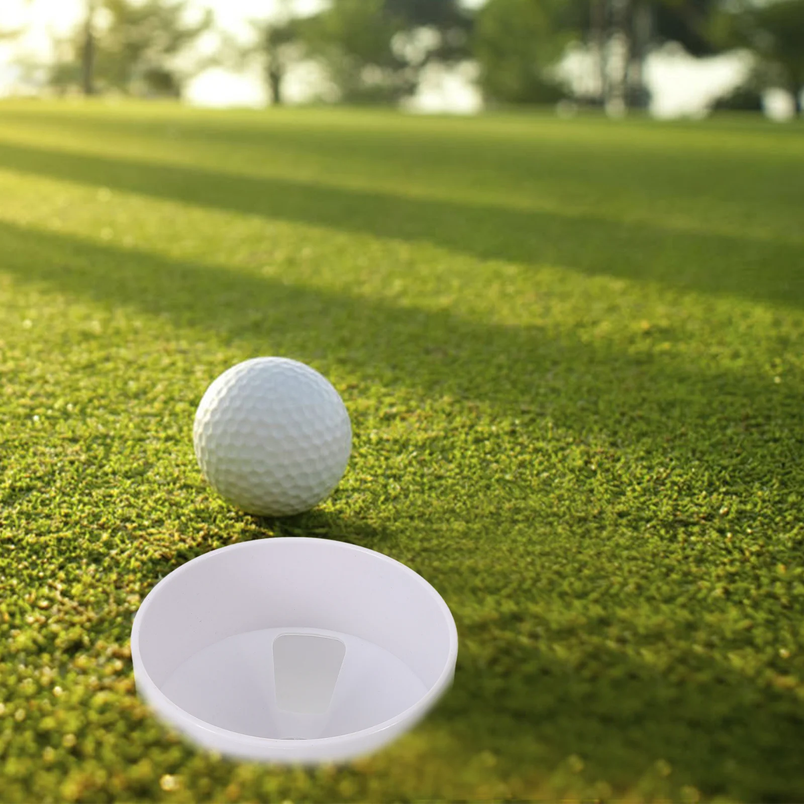 

Golf Hole Cup Plastic Lightweight Durable Golfing Putting Cup Practice Tool for Golf Training Supplies Golfing Equipment